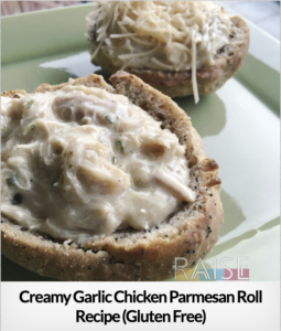 Creamy Garlic Chicken Parm GF, Allergy Friendly