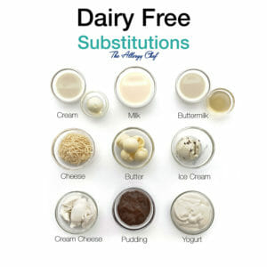 Dairy Free Substitutions