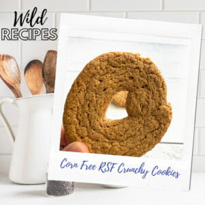 Wild Recipes by The Allergy Chef: Gluten Free, Corn Free, Top 9 Free, Sugar Free Crunchy Cookie