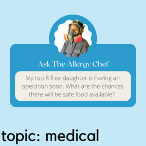 Ask The Allergy Chef: Free-From Child is Having an Operation Soon