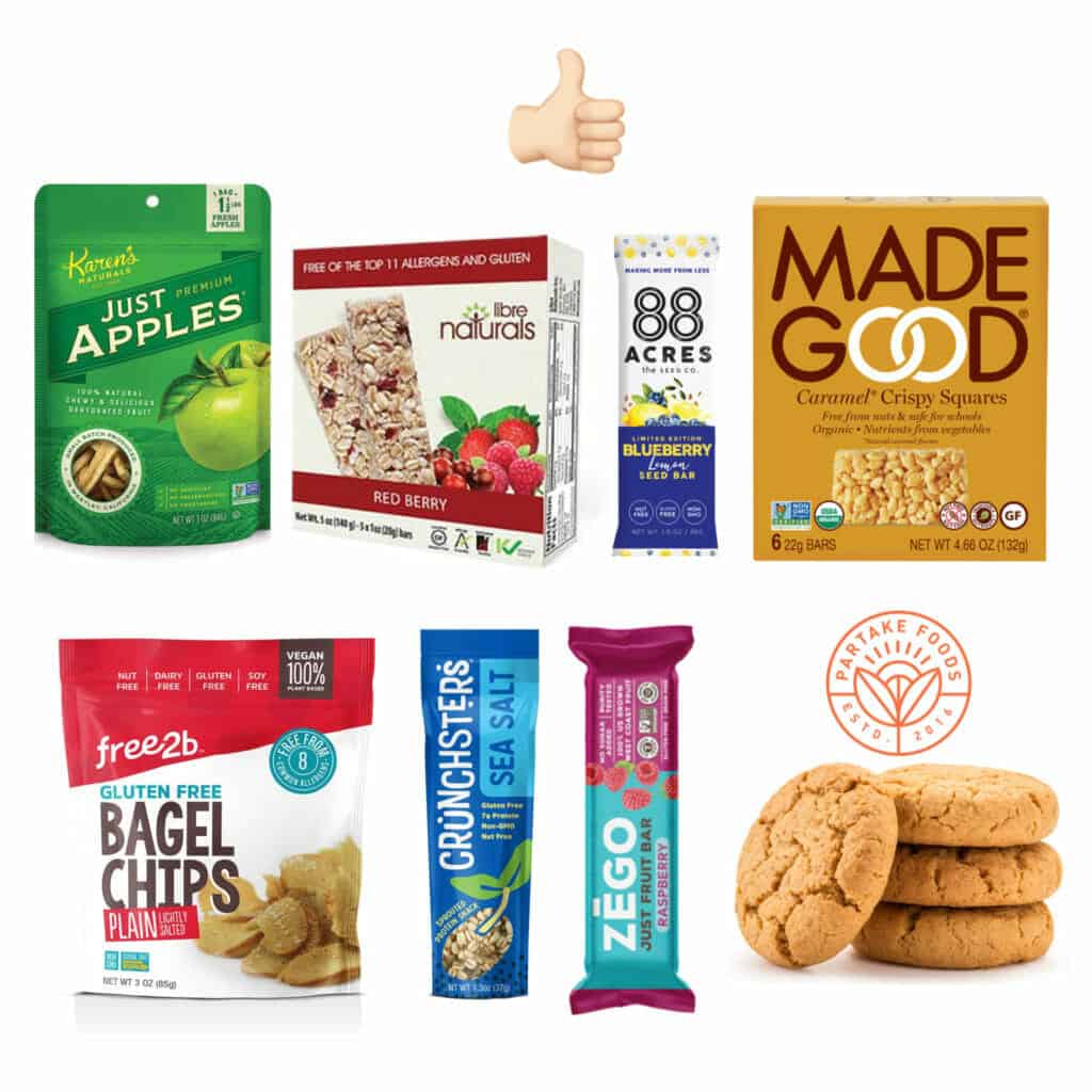 Quality Top 8 Allergy Free Snacks