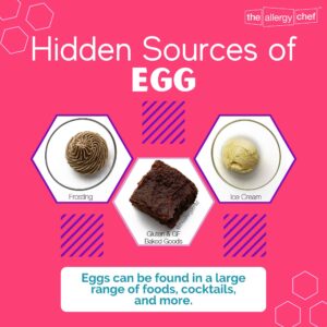 Hidden Sources of Eggs by The Allergy Chef