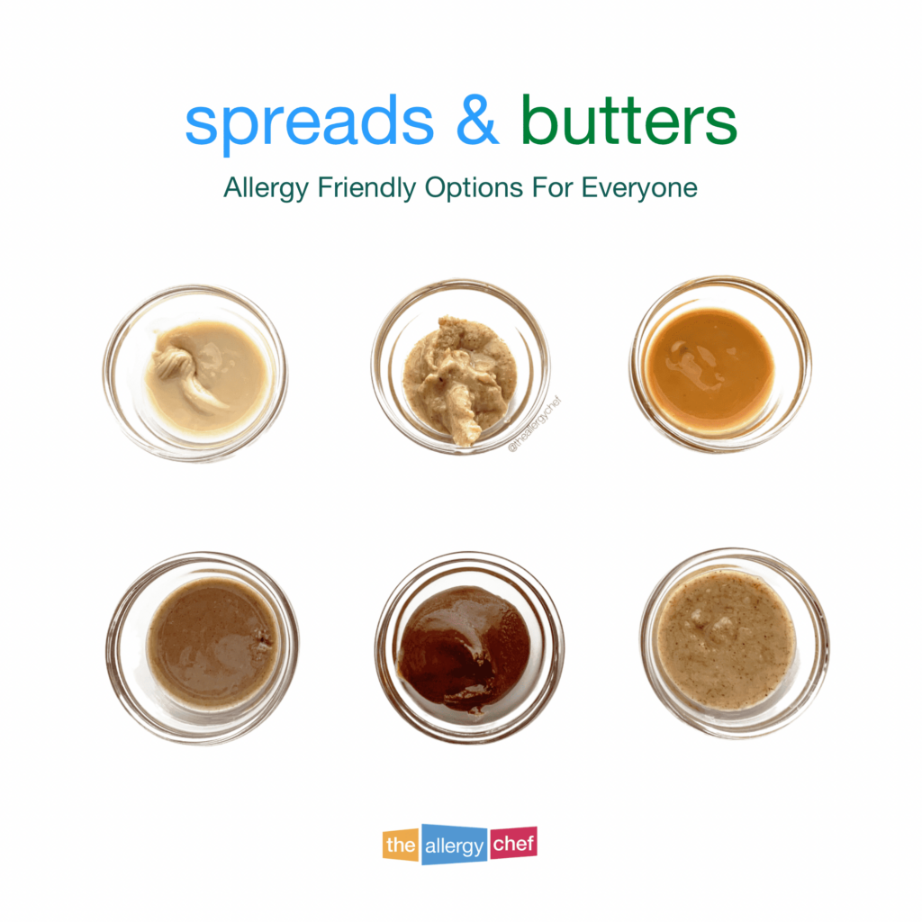 Allergy Friendly Butters and Spreads Options