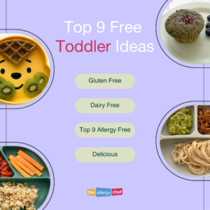 Gluten Free, Dairy Free, Top 8 Allergy Free Toddler Meal Ideas