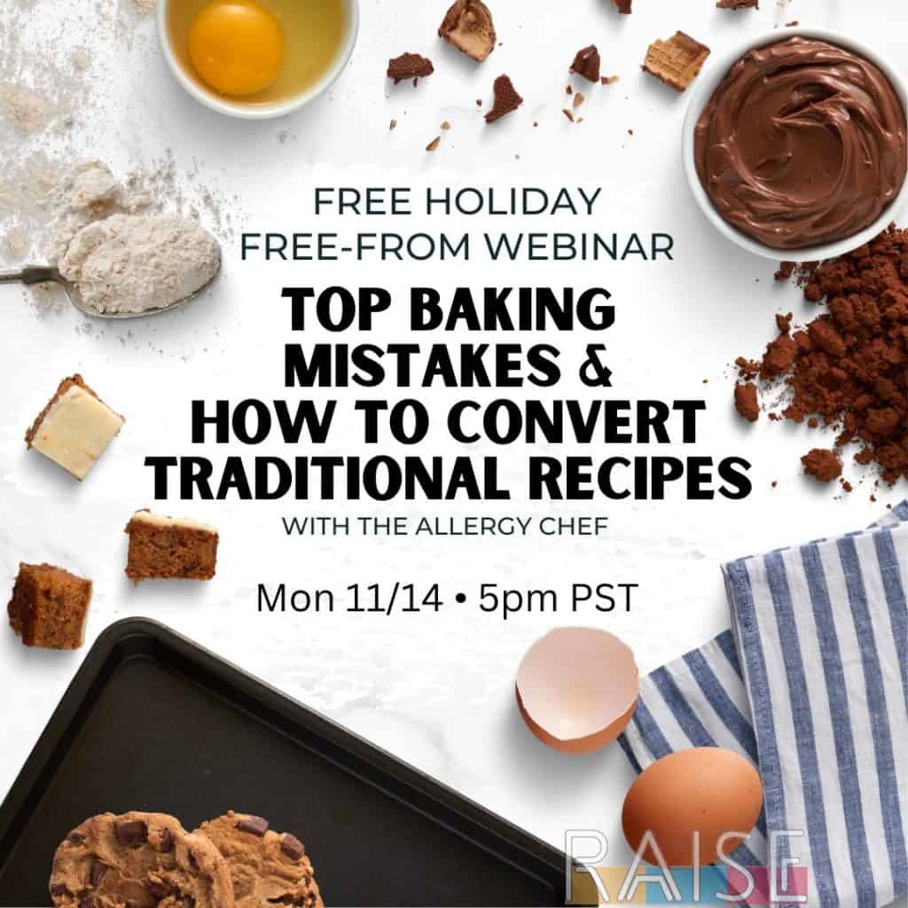 Top Baking Mistakes Webinar Replay from The Allergy Chef