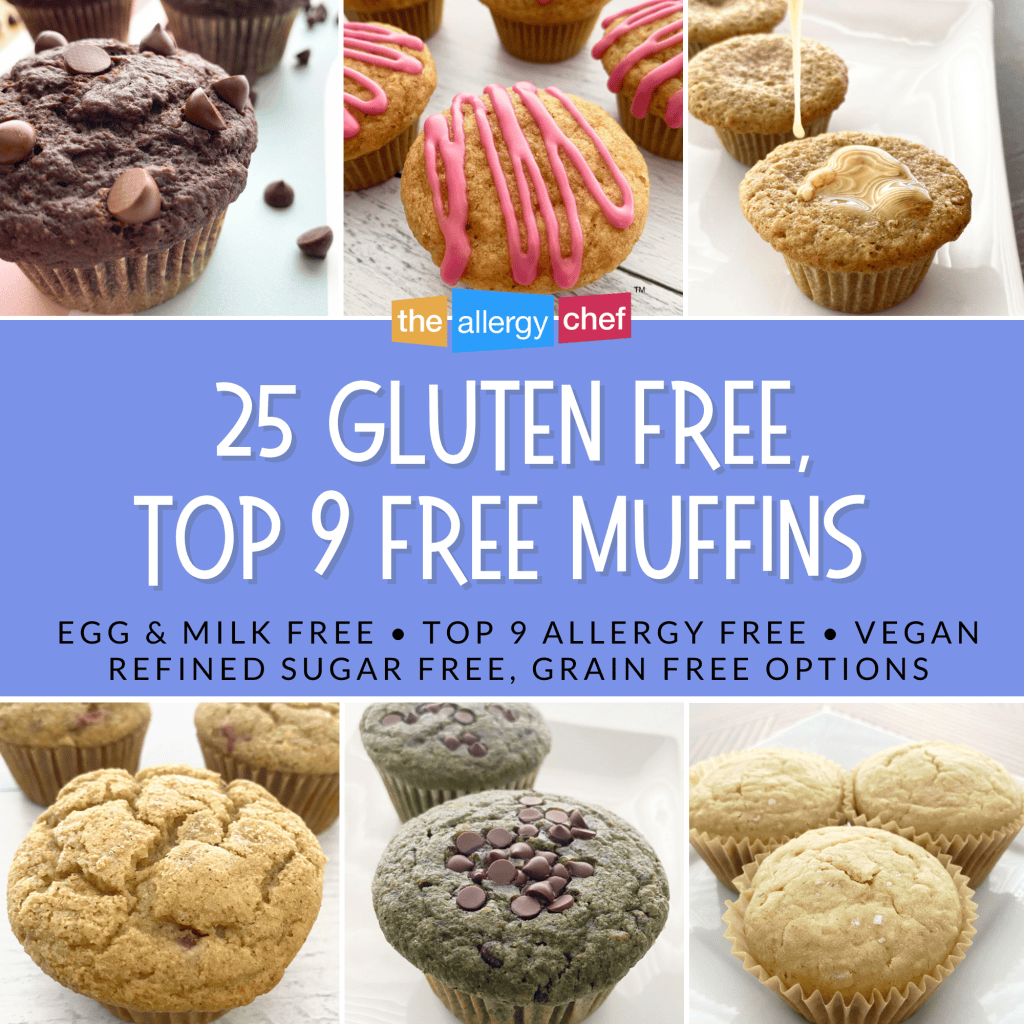 25 Free-From Muffins Cookbook by The Allergy Chef