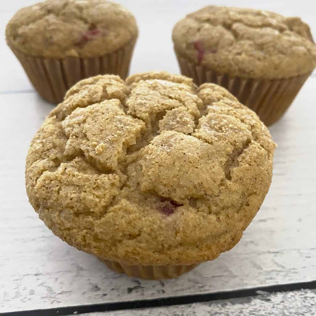 Dairy Free, Egg Free, Grain Free, Gluten Free, Vegan Strawberry Muffins by The Allergy Chef