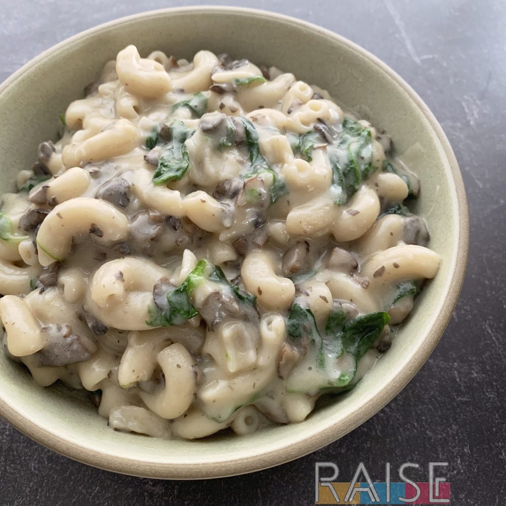 Creamy Cheese Free, Dairy Free Vegan Mac n Cheese Pasta Recipe by The Allergy Chef (Top 9 Free)