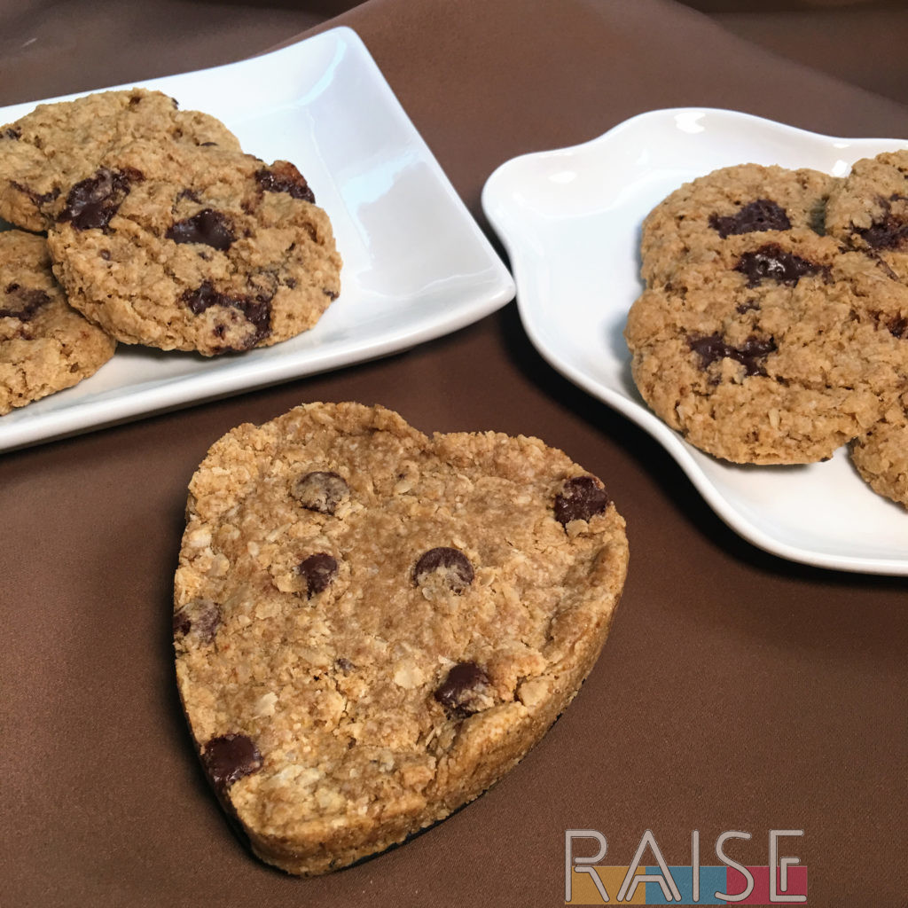 Corn Free Chocolate Chip Oatmeal Cookies by The Allergy Chef (Gluten Free, Vegan, Dairy Free, Milk Free, Top 9 Allergy Free)