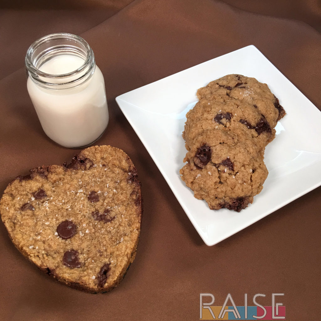 Classic Salted Chocolate Chip Cookies by The Allergy Chef (Gluten Free, Vegan, Dairy Free, Milk Free, Top 9 Allergy Free)