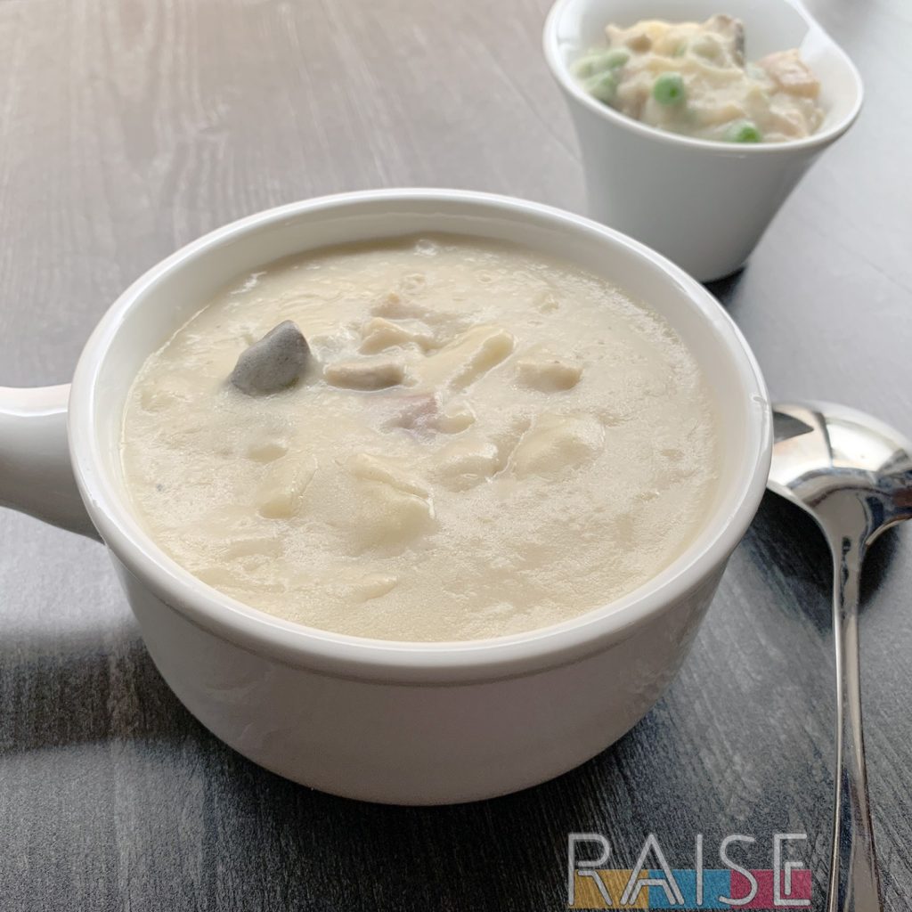 Creamy Dairy Free Vegan Mushroom Chowder Recipe by The Allergy Chef (Gluten Free, Top 9 Allergy Free)