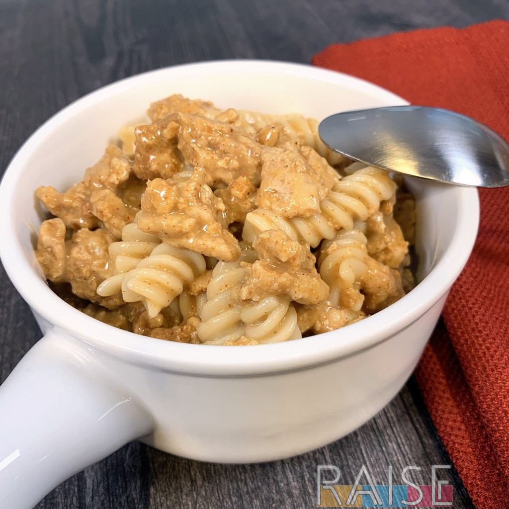 Gluten Free, Dairy Free Creamy Ground Turkey Pasta Recipe by The Allergy Chef (Top 9 Allergy Free)