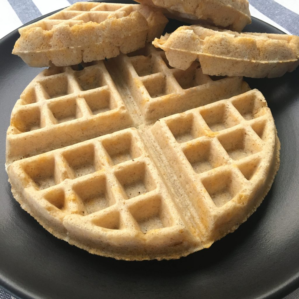 Savory Dairy Free Cheese Waffles Recipe by The Allergy Chef (Gluten Free, Vegan, Top 9 Allergy Free)