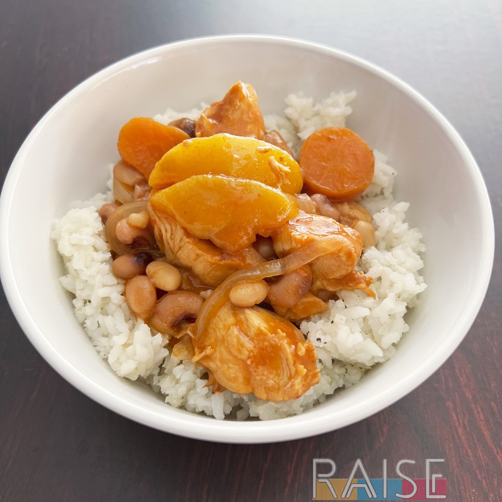 Easy Peach BBQ Pressure Cooker Stew Recipe by The Allergy Chef (Gluten Free, Top 9 Allergy Free)