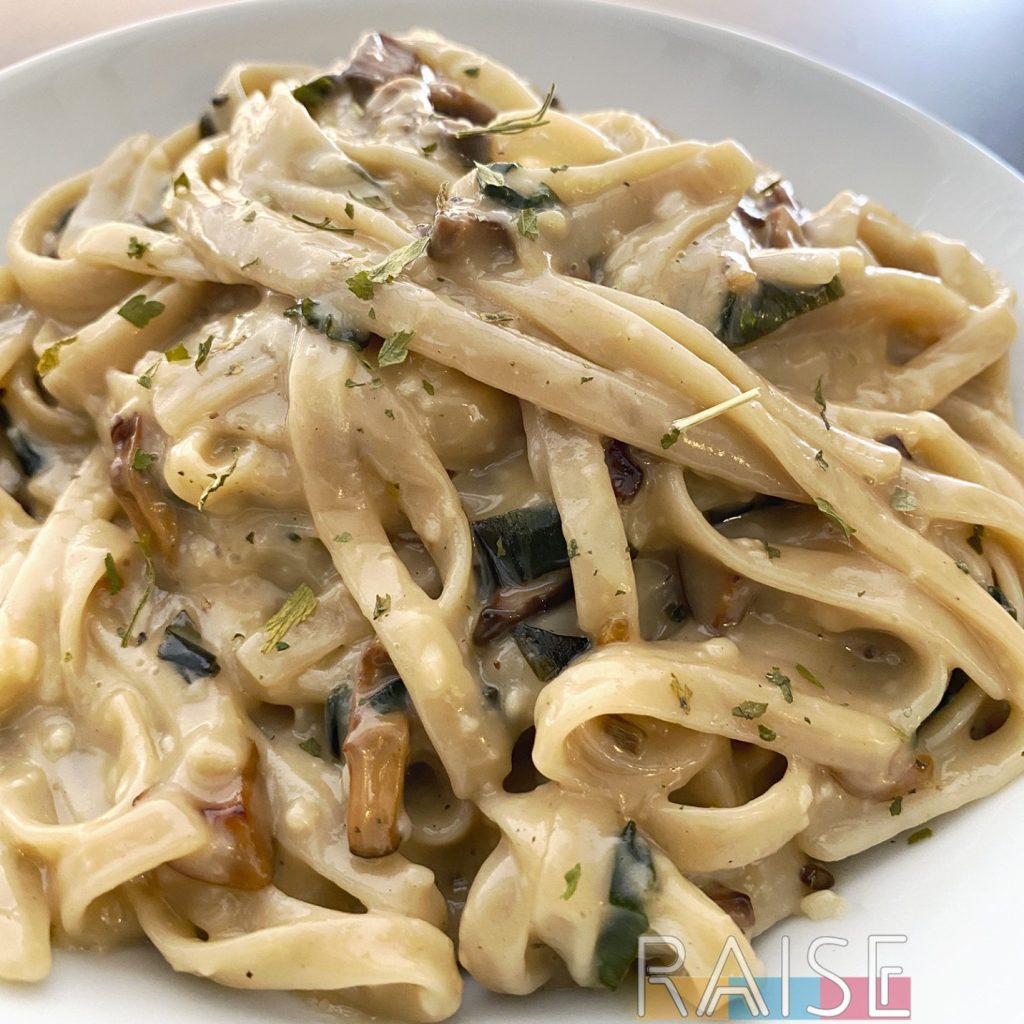 Amazing Creamy Pasta - Gluten Free, Dairy Free - by The Allergy Chef