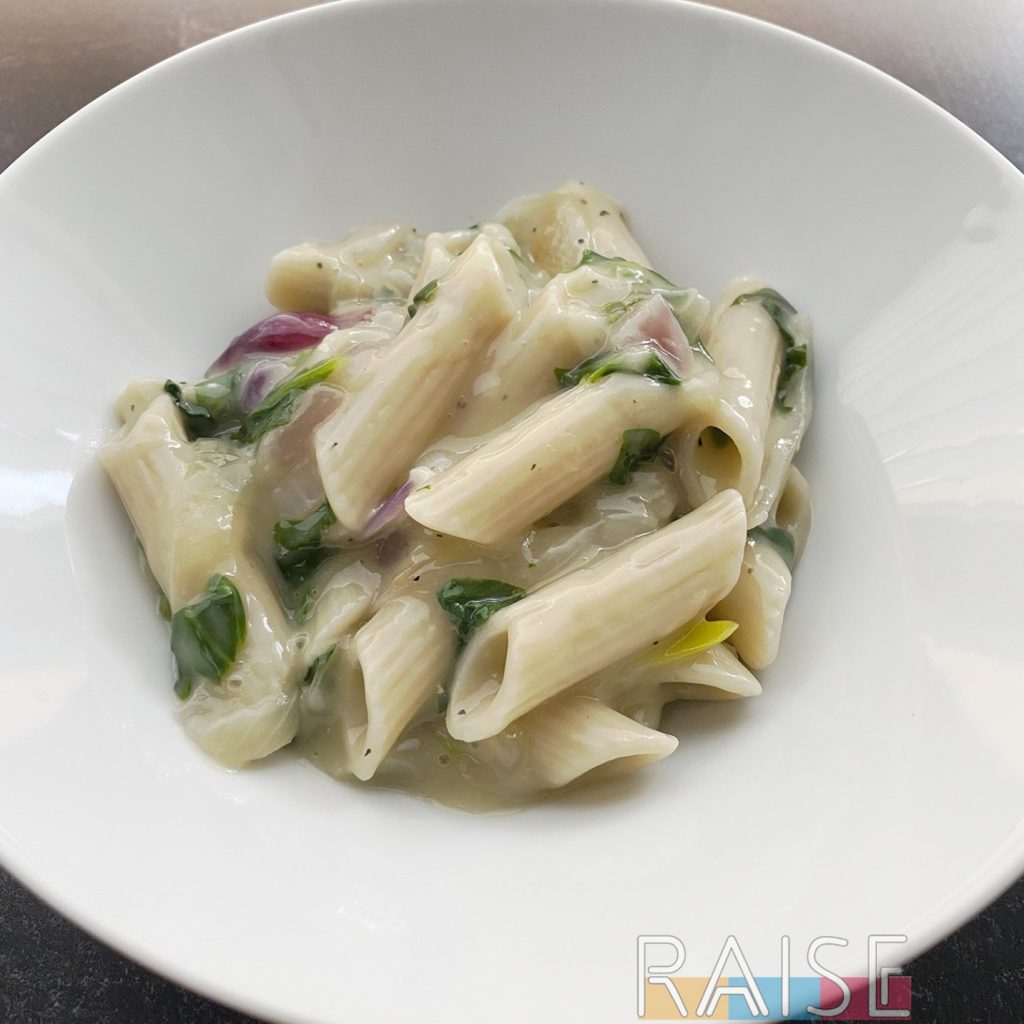 Simple Creamy Pasta Recipe by The Allergy Chef (Gluten Free, Dairy Free, Vegan, Top 9 Free)