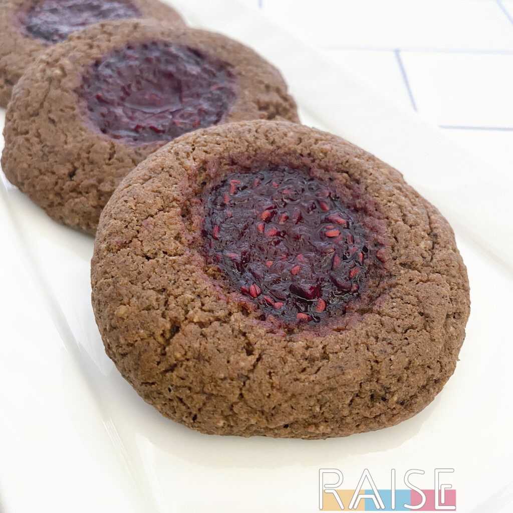 Raspberry Thumbprint Cookies by The Allergy Chef (Gluten Free, Vegan, Dairy Free, Milk Free, Top 9 Allergy Free)