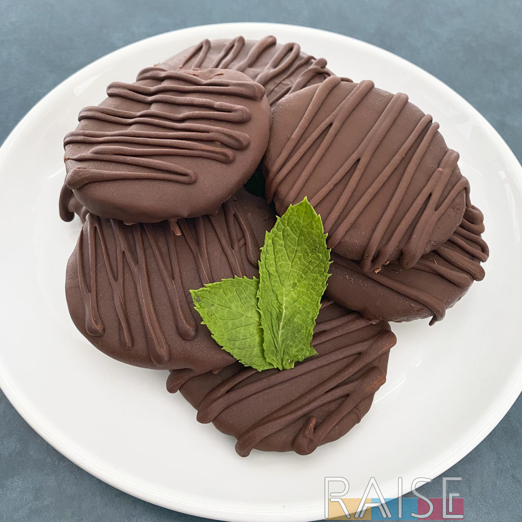 Copycat Girl Scout Thin Mint Cookies by The Allergy Chef (Gluten Free, Vegan, Dairy Free, Milk Free, Top 9 Allergy Free)