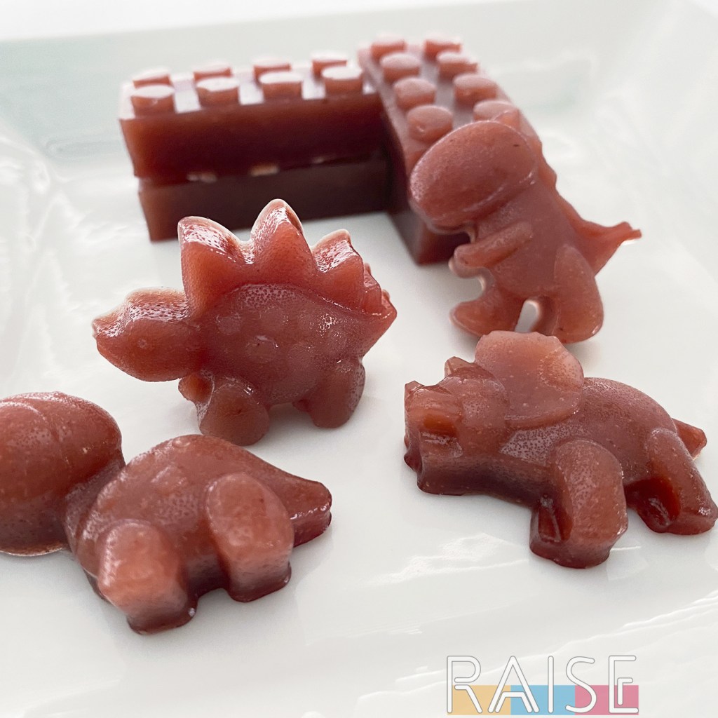 Gluten Free Strawberry Gummy Candy Dinosaurs by The Allergy Chef (Vegan, Top 9 Allergy Free)