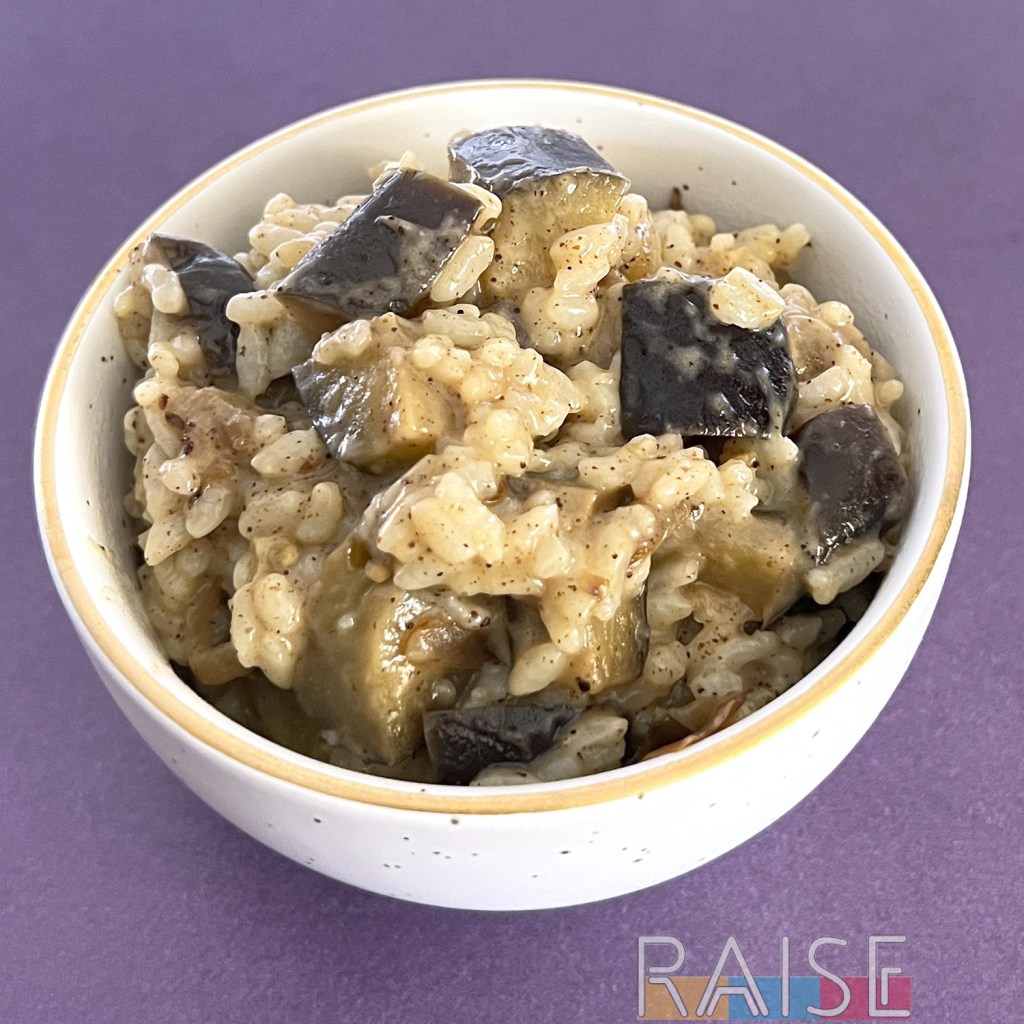 Creamy Eggplant & Rice Recipe by The Allergy Chef (Gluten Free, Vegan, Top 9 Allergy Free)