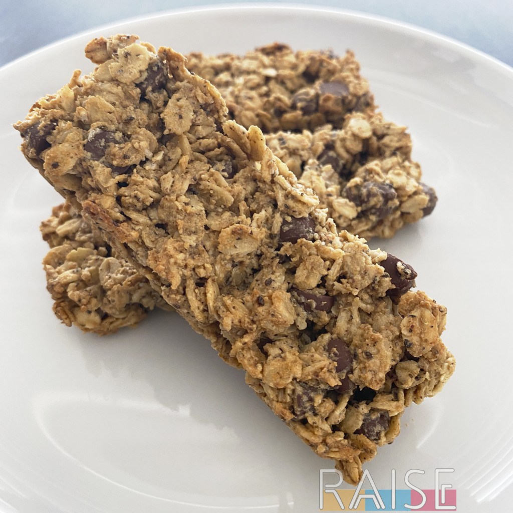 Gluten Free, Dairy Free, Nut Free Chocolate Chip Granola Bars by The Allergy Chef (Vegan)