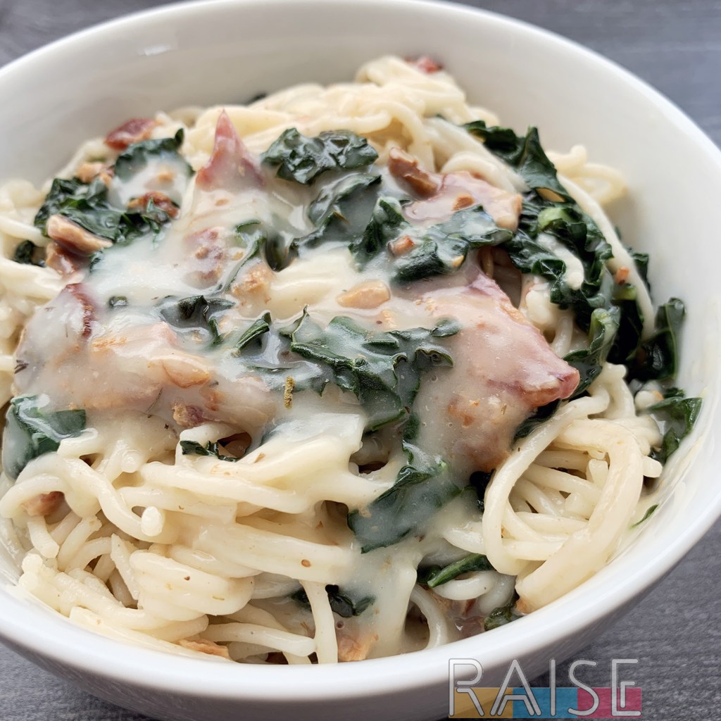 Creamy Kale Pasta Recipe by The Allergy Chef (Dairy Free, Low Histamine, Gluten Free)