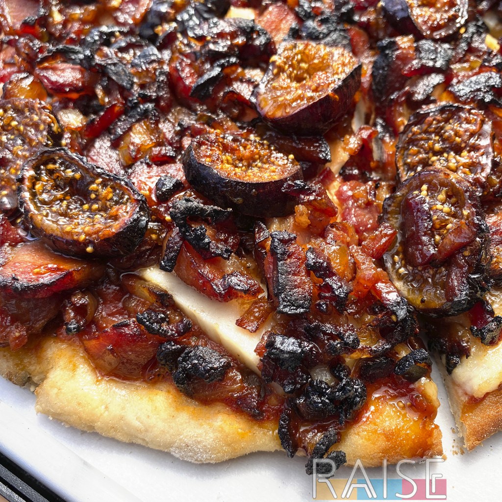 Honey, Fig, and Bacon Pizza by The Allergy Chef (Gluten Free, Dairy Free, Allergy Friendly)