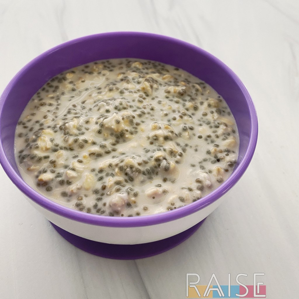 Double Protein Dairy Free Overnight Oats by The Allergy Chef (Vegan)