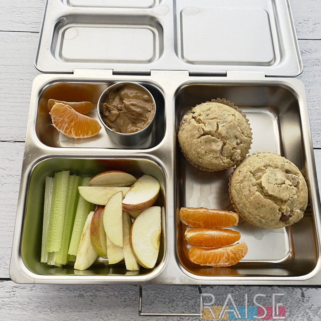 Muffin Lunch Box for Toddlers by The Allergy Chef (Gluten Free, Allergy Friendly)