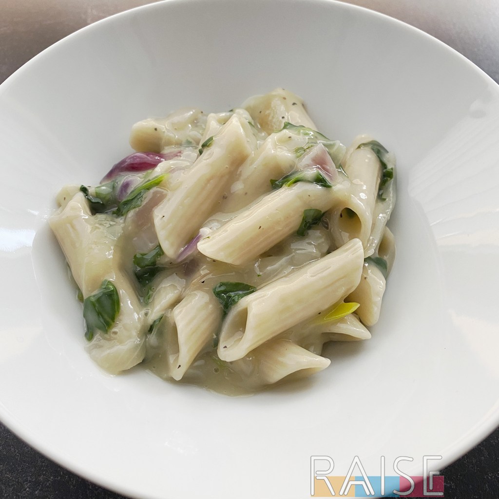 Easy Basic Creamy Dairy Free Pasta by The Allergy Chef (Vegan, Top 9 Allergy Free)