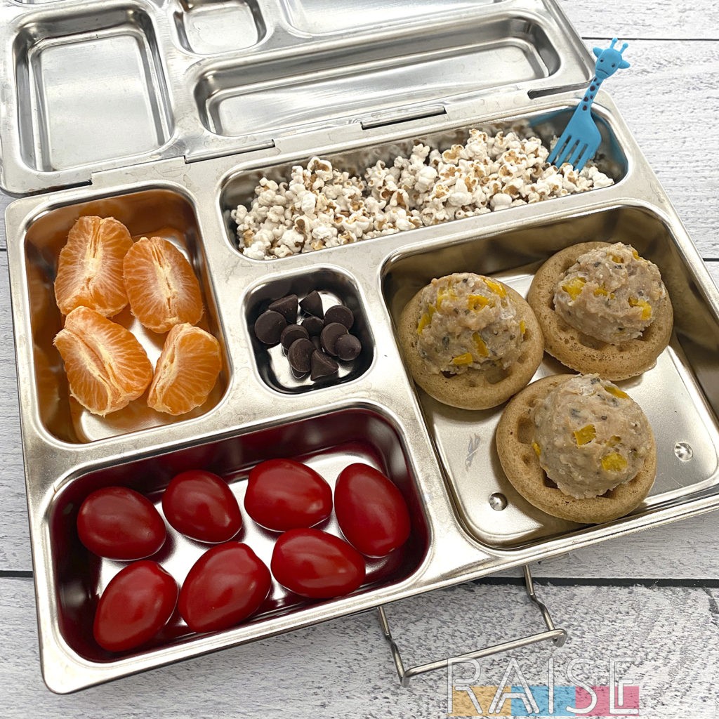 Chicken and Waffles Lunchbox Idea by The Allergy Chef