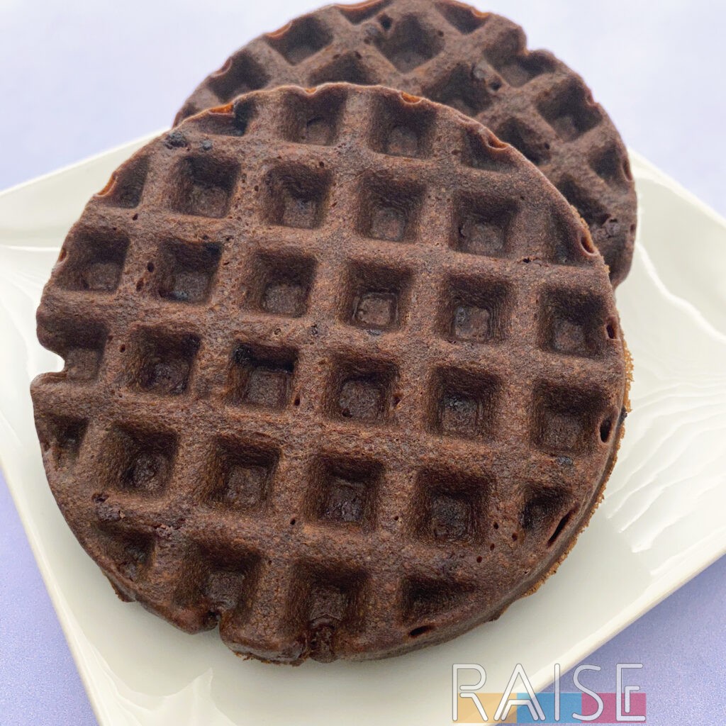 Egg Free Chocolate Chocolate Chip Waffles by The Allergy Chef (Top 9 Allergy Free)