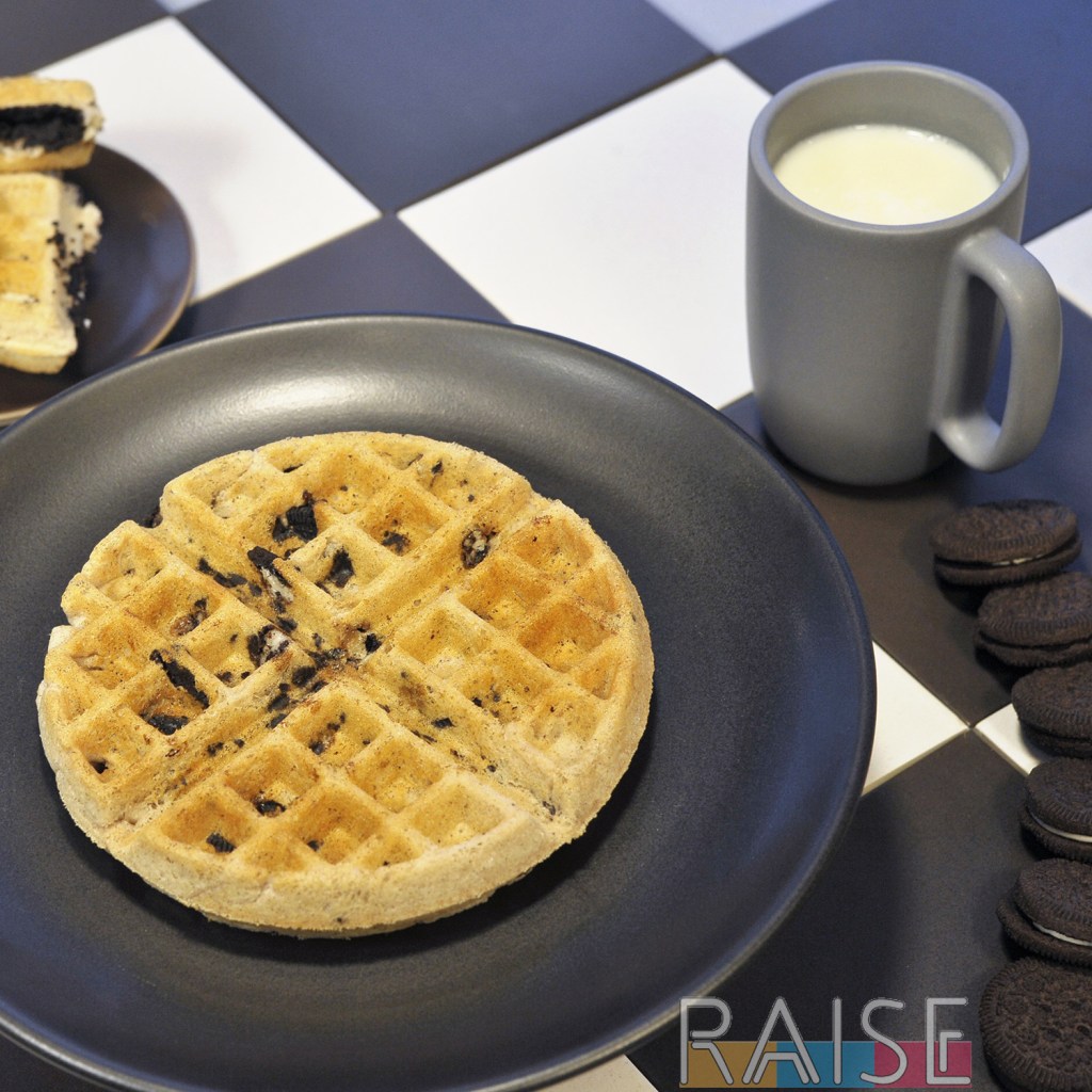 Vegan Creme Cookie Waffles Recipe (Gluten Free, Dairy Free, Allergy Friendly)