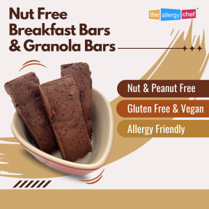 Nut Free Breakfast Bars and Granola Bars Brands and Recipes by The Allergy Chef (Vegan Options, Gluten Free, Allergy Friendly)