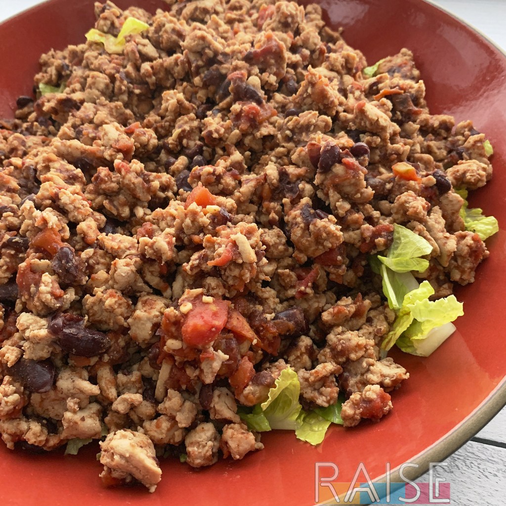 Gluten Free, Dairy Free Southwestern BBQ Ground Meat Salad Recipe by The Allergy Chef