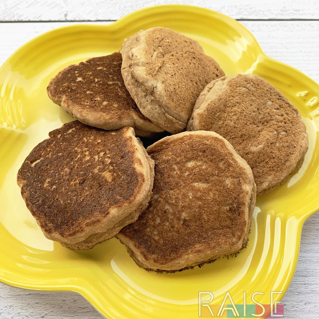 Gluten Free, Dairy Free, Egg Free Fluffy Vegan Pancakes Recipe by The Allergy Chef