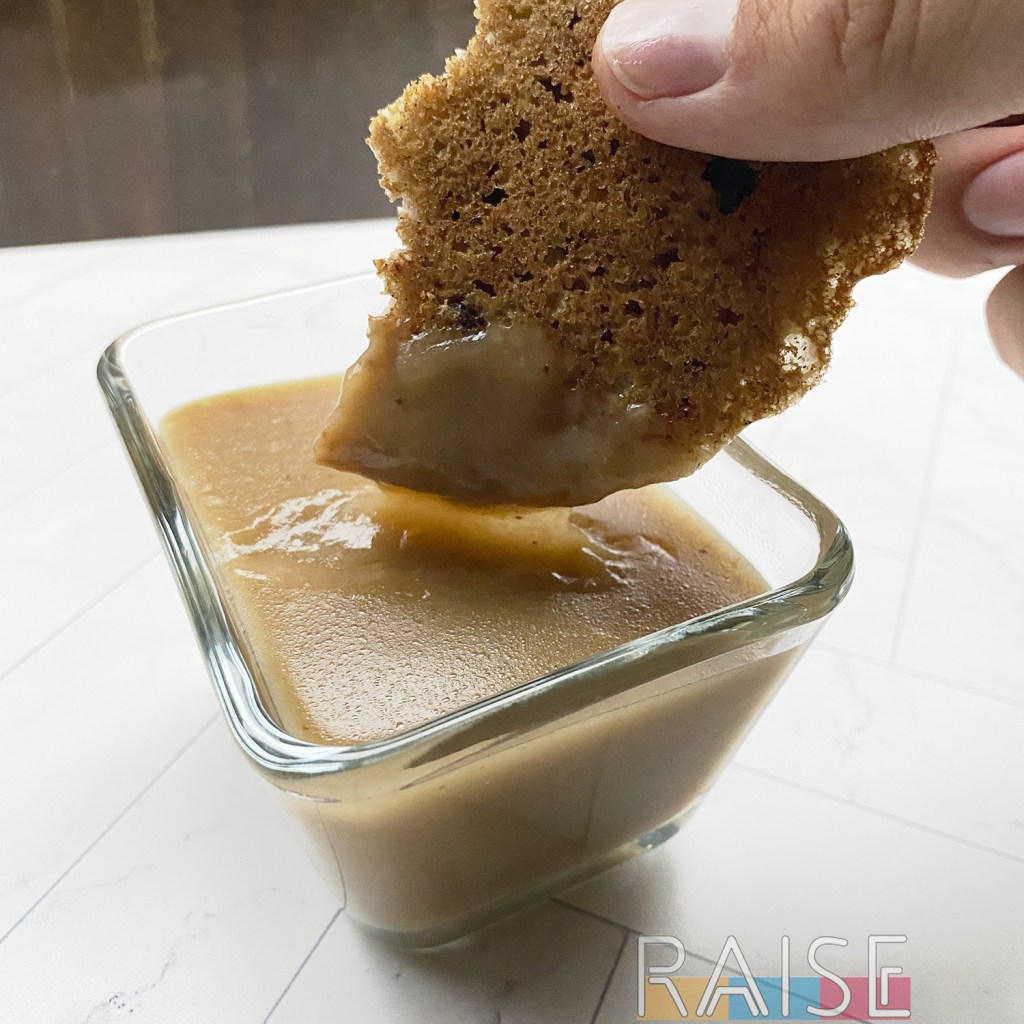 Gluten Free, Dairy Free, Banana Glaze Dipping Sauce for Banana Pancakes (Vegan, Gluten Free, Top 9 Allergy Free) by The Allergy Chef