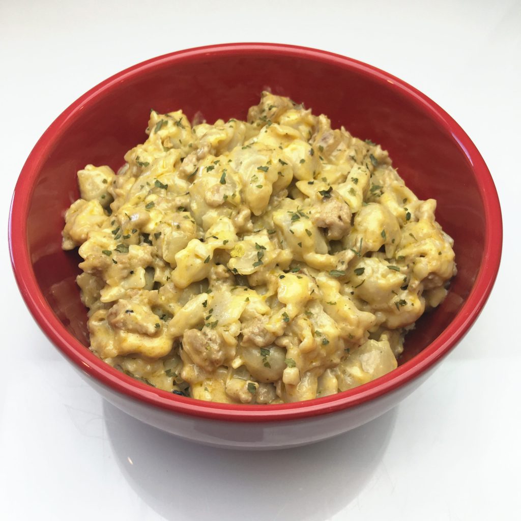 Cheesy Meaty Pasta by The Allergy Chef