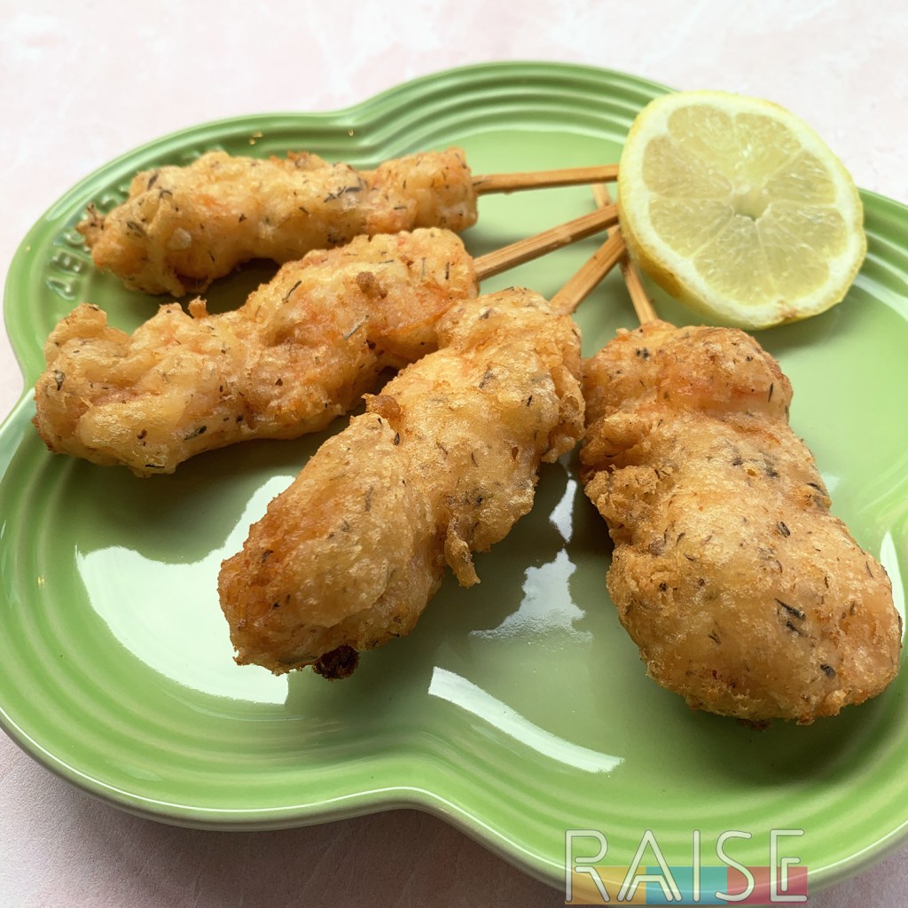 Gluten Free Lemon Thyme Fried Shrimp Recipe by The Allergy Chef (Dairy Free, Egg Free)