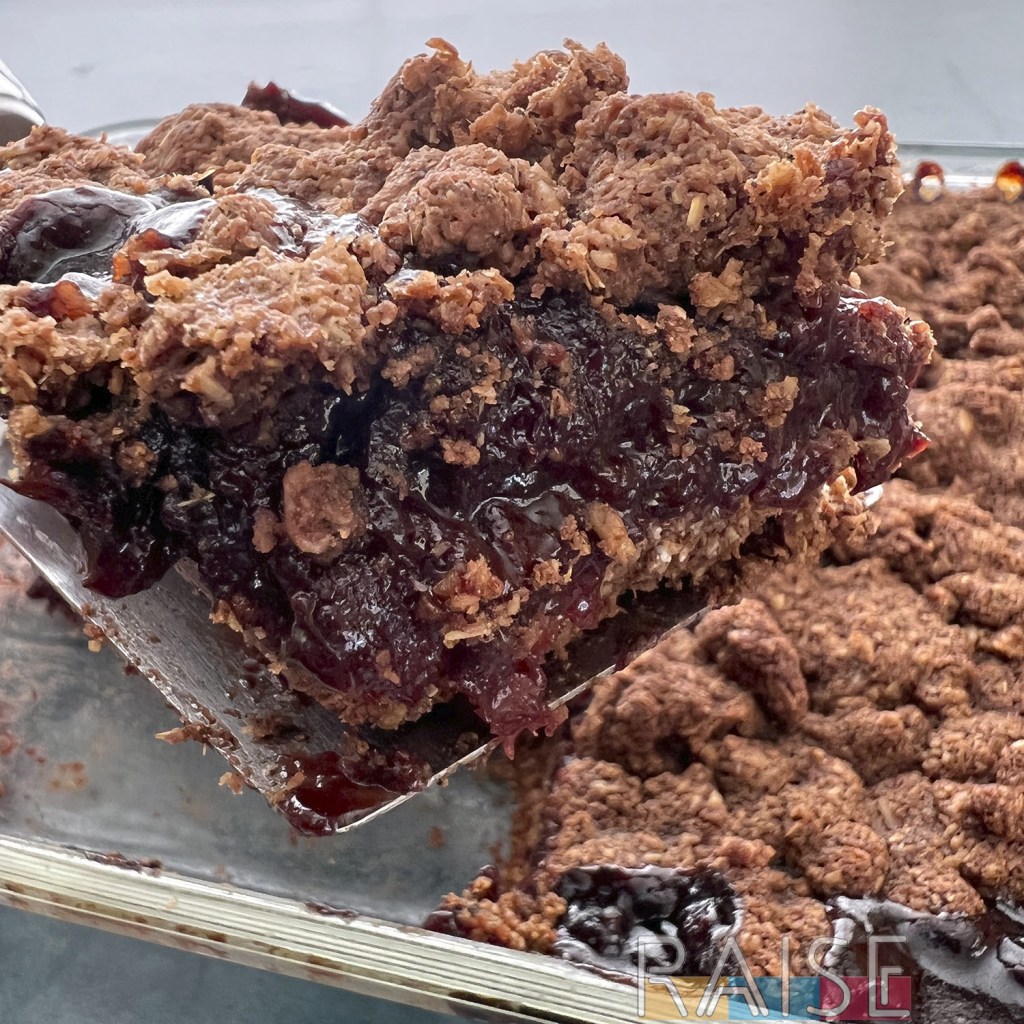 Chocolate Cherry Crumble Recipe by The Allergy Chef (Gluten Free, Dairy Free, Vegan, Top 9 Allergy Free)