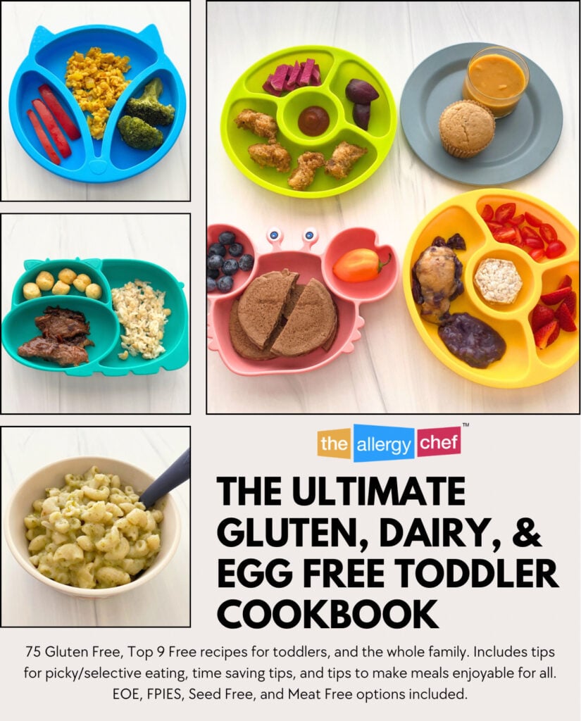 The Ultimate Free-From Toddler Cookbook by The Allergy Chef (GF + Top 9 Free)