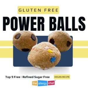 Gluten Free Power Ball Recipe by The Allergy Chef (Seed Free, Low Histamine)
