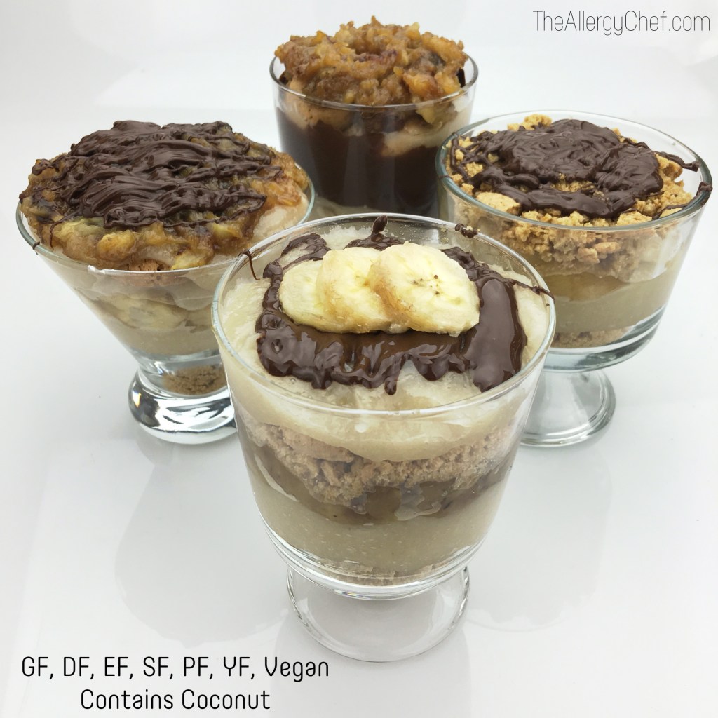 Gluten Free, Dairy Free Banana Pudding Recipe (vegan, Allergy Friendly) by The Allergy Chef