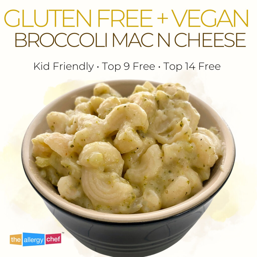 Vegan Gluten Free Mac and Cheese Recipe by The Allergy Chef (Top 9 Free, Top 14 Free)