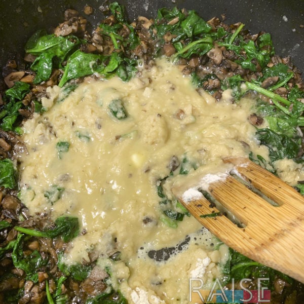 Paste Texture Formed for Vegan Mac by The Allergy Chef