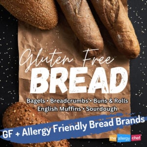 Gluten Free Bread, Breadcrumbs, Buns, Sourdough by The Allergy Chef