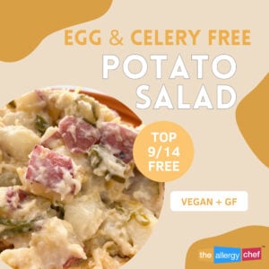 Simple Red Potato Salad Recipe without Celery by The Allergy Chef (Egg Free, Top 9 Free, Top 14 Free)
