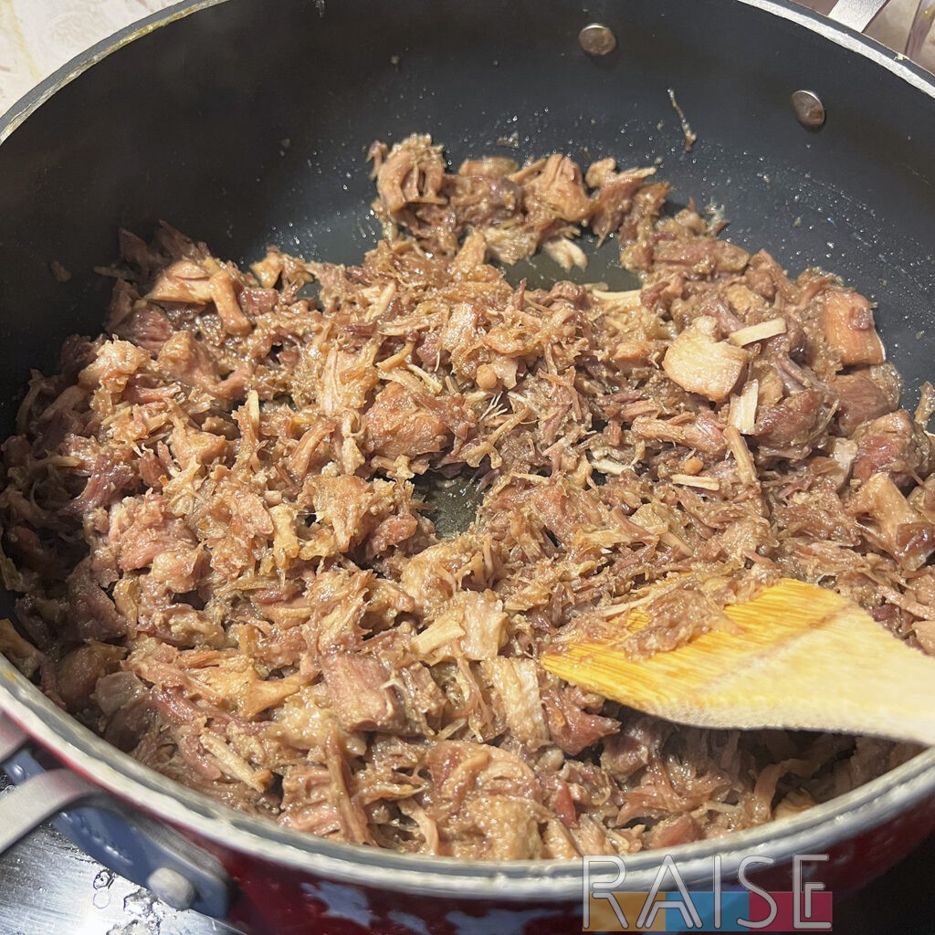 Gluten Free Pulled Pork Glazed and Shredded by The Allergy Chef