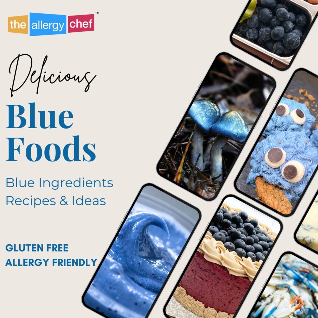 List of Blue Foods - Blue Fruits, Blue Vegetables, Misc Blue Foods, Blue Recipes by The Allergy Chef