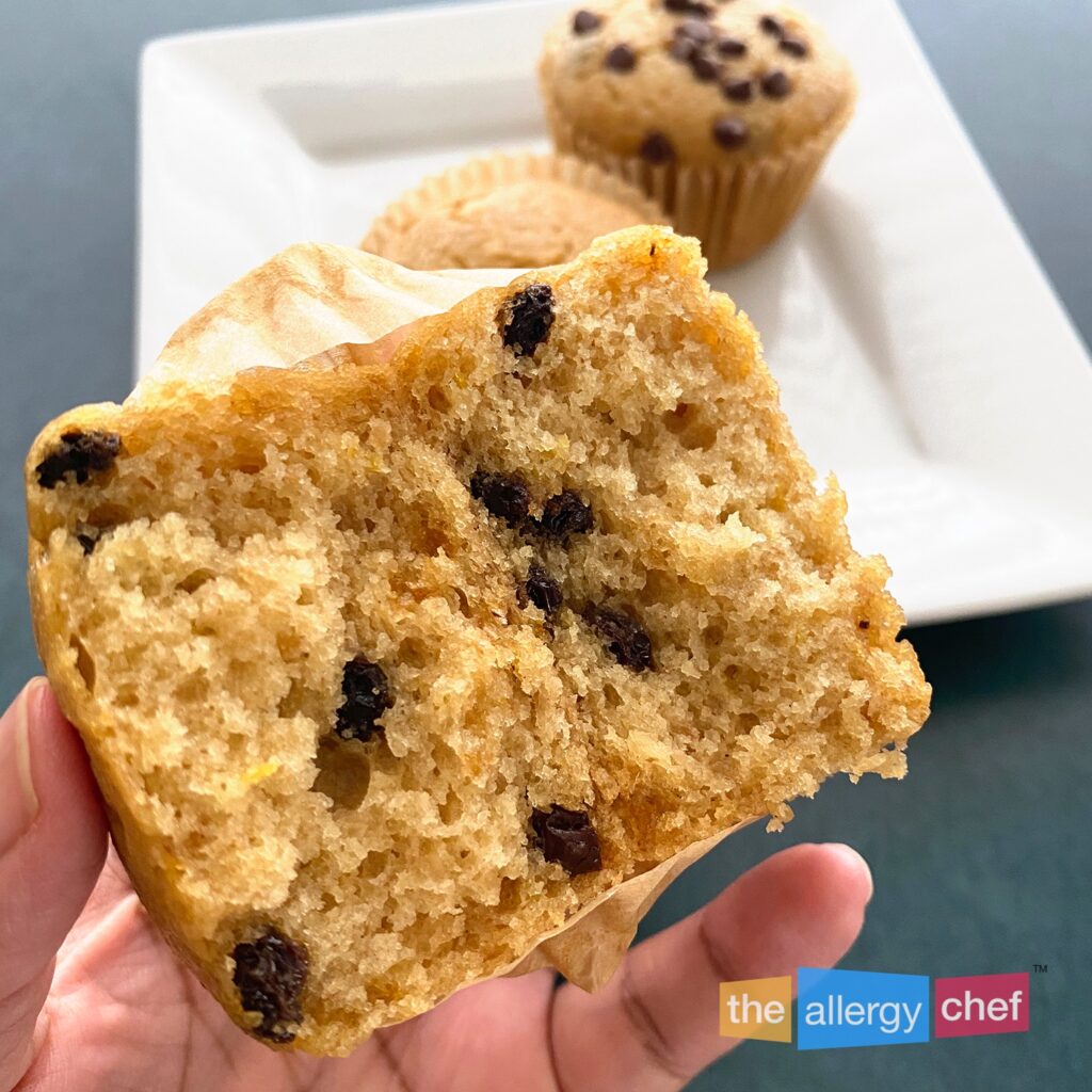 Zante Muffin Inside by The Allergy Chef (Vegan, Top 9 Free)